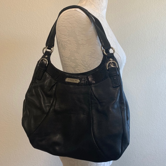 Coach Women's Leather Shoulder Handbag EST 1941 - Picture 1 of 10